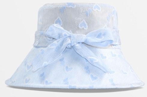 sequin/glitter/lace bucket hat